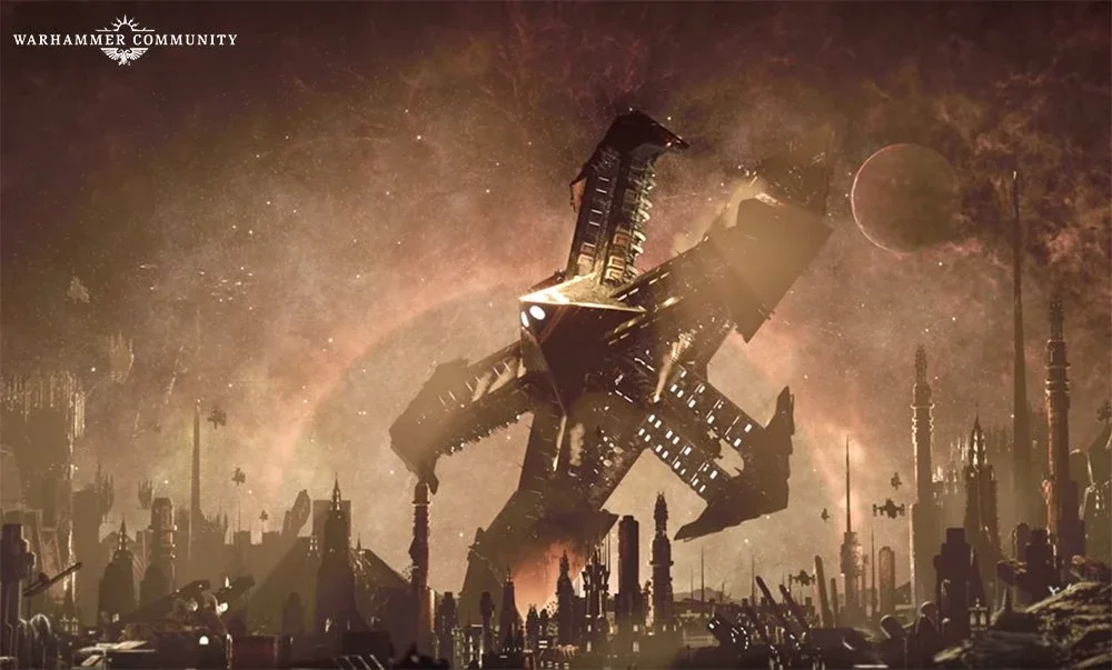 漂浮於星空與哥德式都市上空的黑石要塞，隱藏著遠古且不可名狀的強大智能