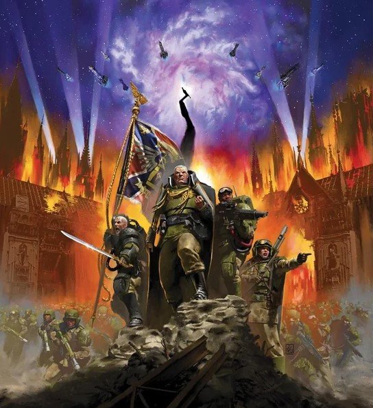 卡迪亞殞落 (Fall of Cadia)小說封面