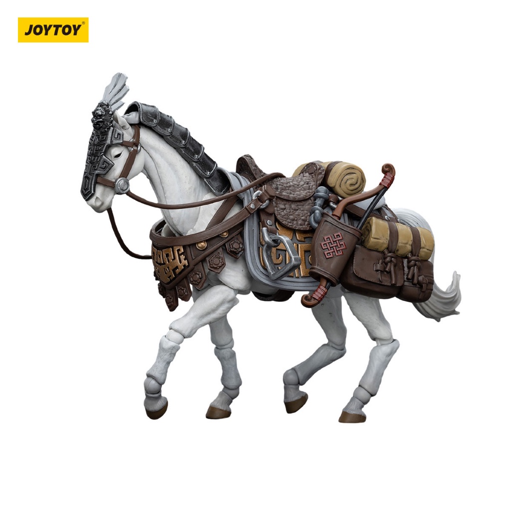Dark Source JiangHu Northern Hanland Empire White Feather Armored Horse - view 3