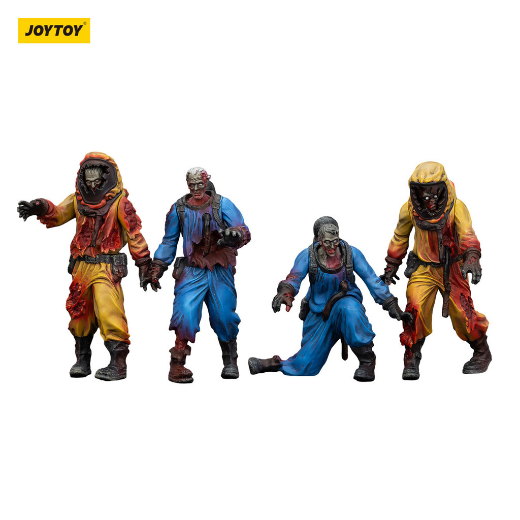 Dark Source Zombie Figure Biochemical Lab Team - view 4