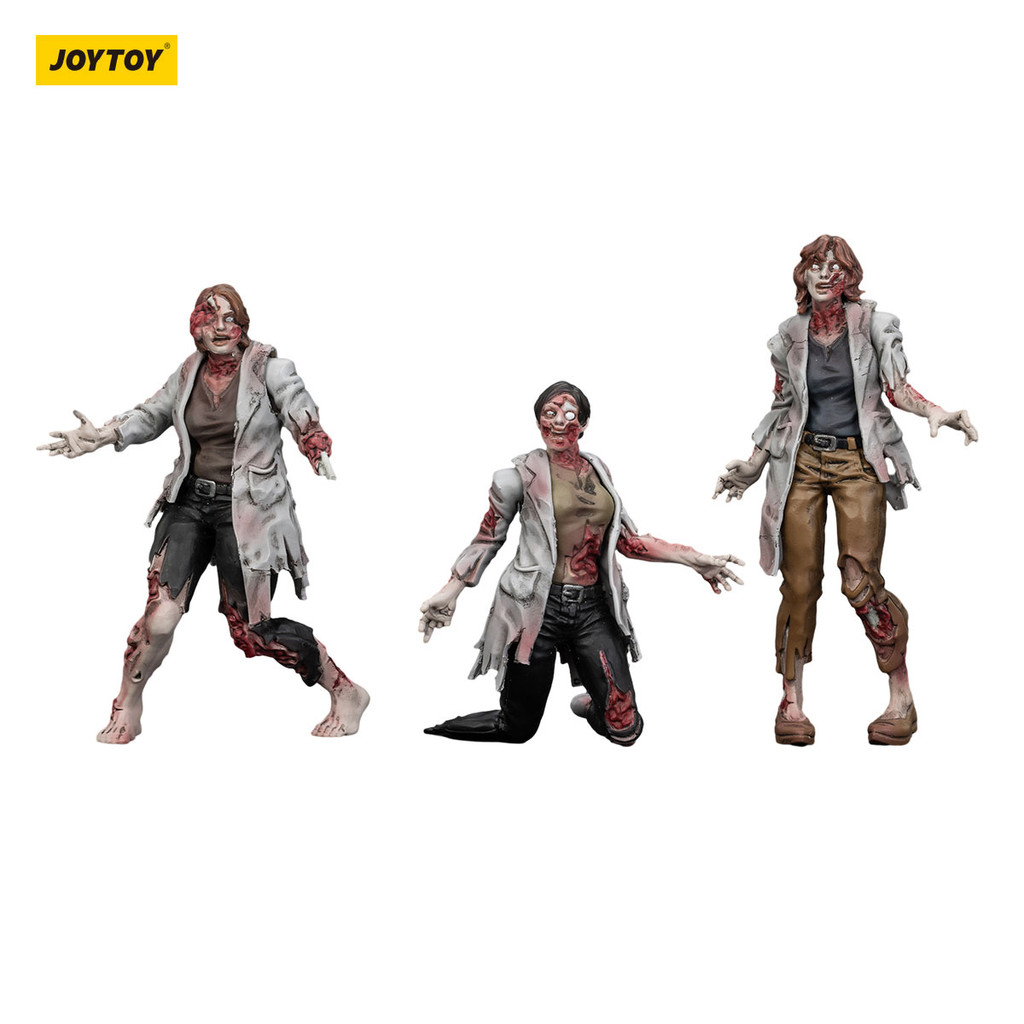 Dark Source Zombie Figure Scientists (Female) - view 3