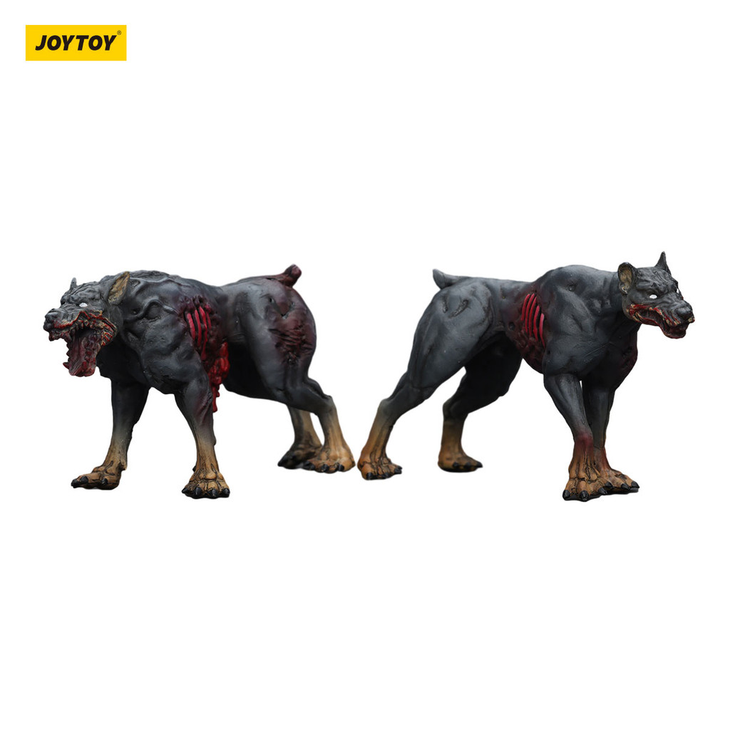 Dark Source Zombie Fiqure Zombie Police Dogs - view 3