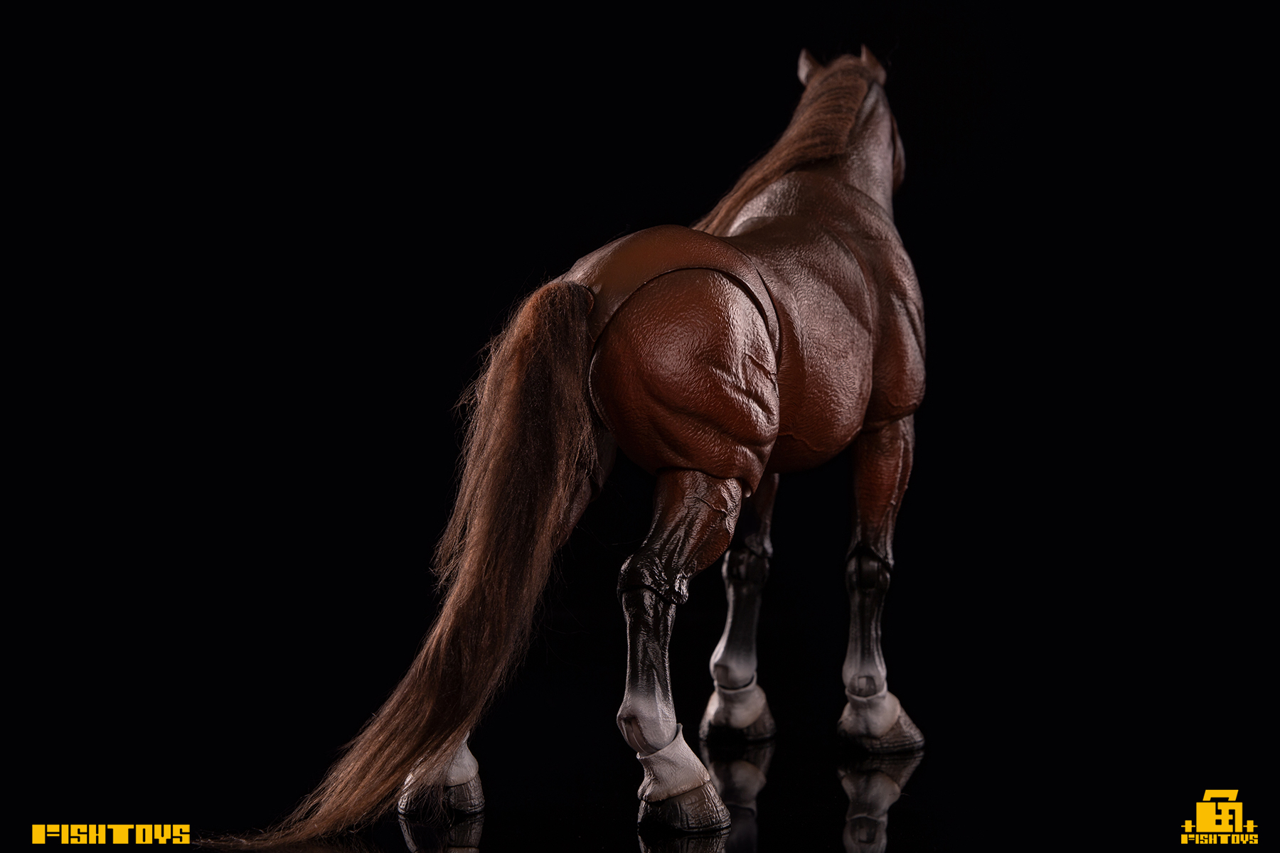魚玩 Fishtoys D20 尊爵不凡寫實超可動坐騎 可動馬 棕/白/黃 1/12 動物 人偶 四騎士 魔獸世界 魔戒 - 商品詳情 3