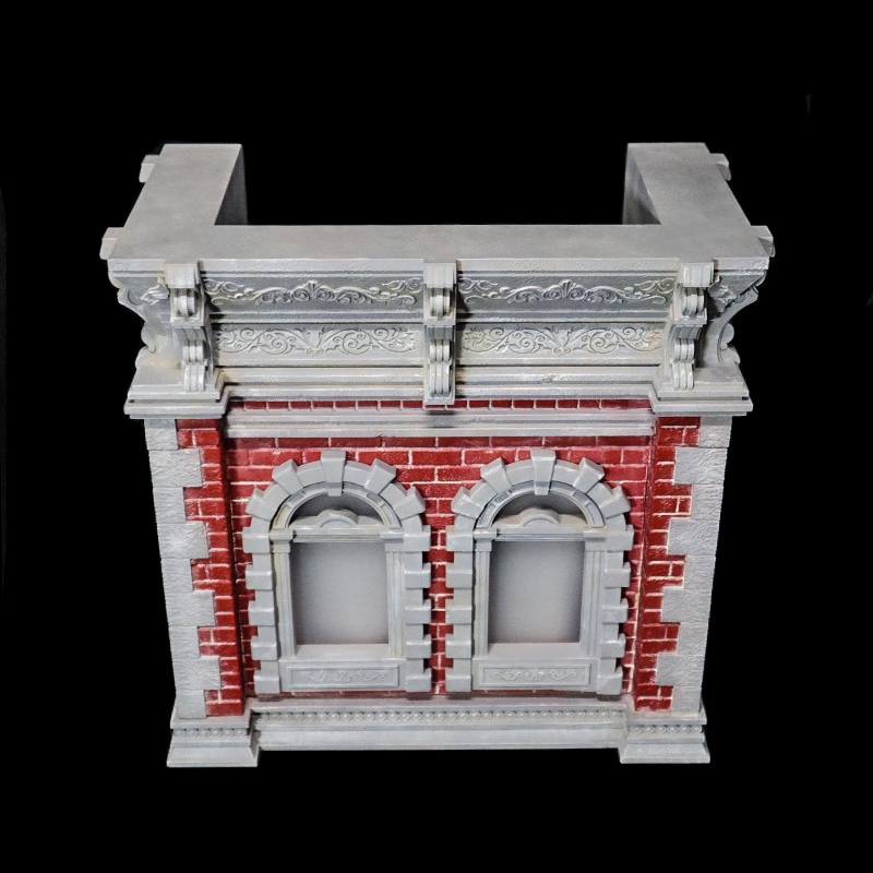GT Mini Toys 擺拍建築系類 白紅牆體 Mini001A1 場景 地台 - main product image