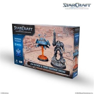 StarCraft® Jim Raynor & Point Defense Drone - Premium action figure - $0.00