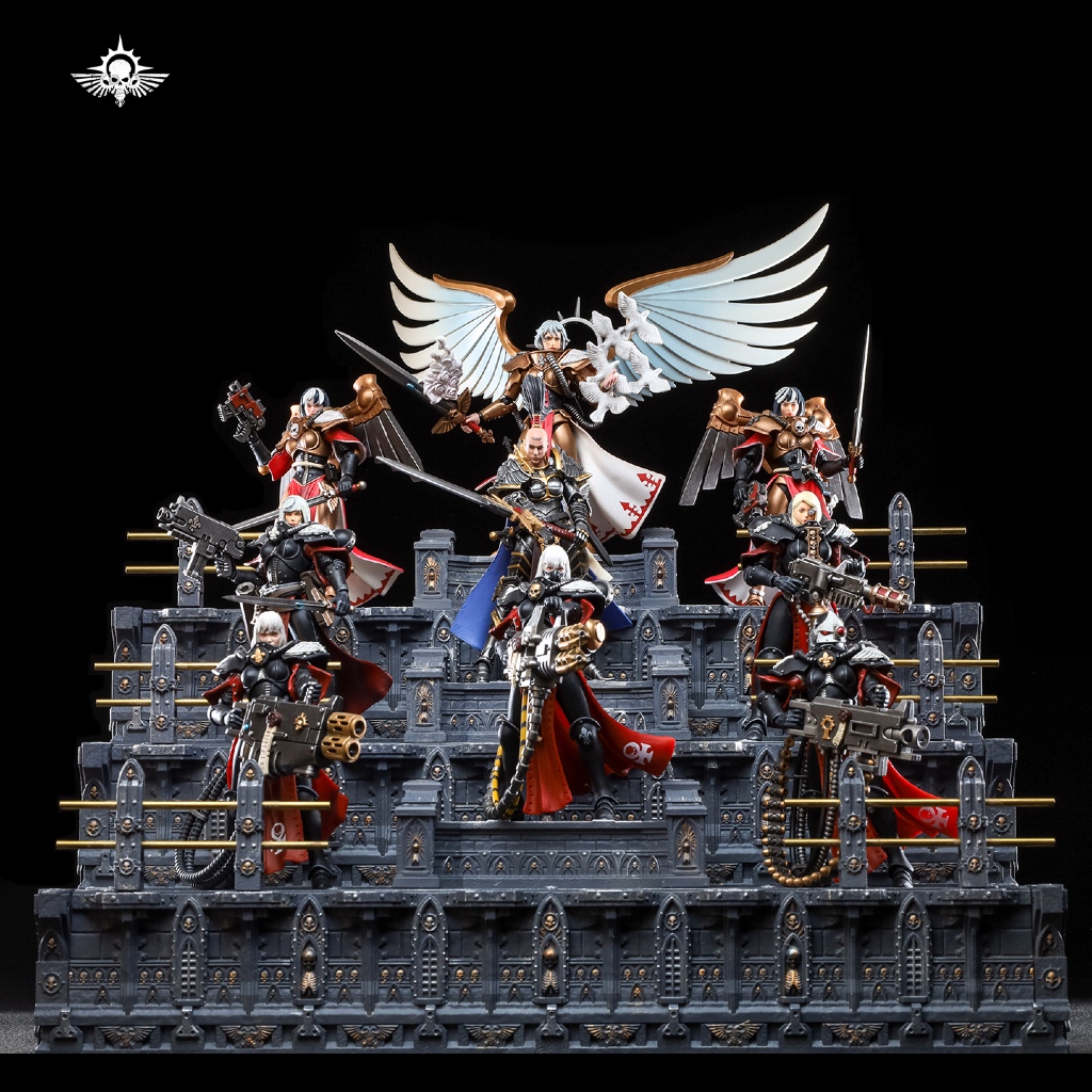 1/12–1/18 Warhammer-style Muscle Mountain 2.0 Tiered Expandable Display Stand - view 3