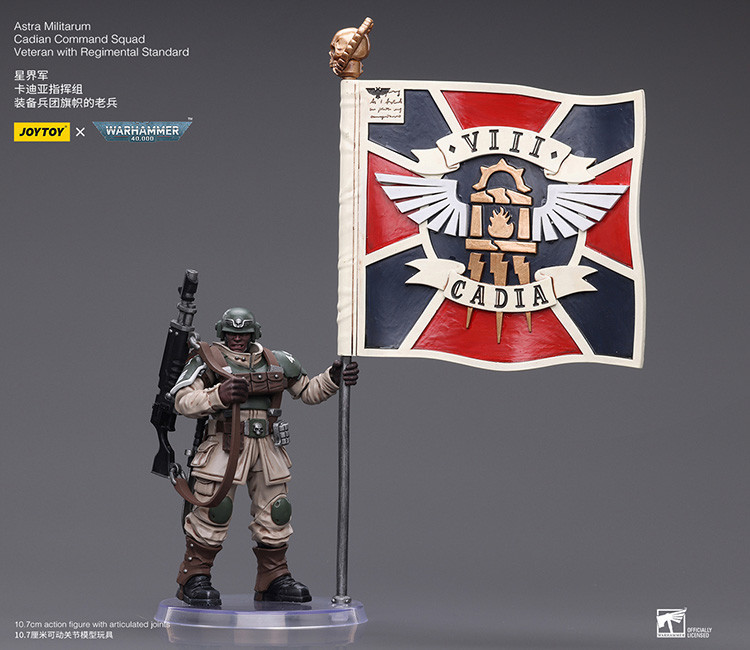 星界軍 卡迪亞指揮組 裝備兵團旗幟的老兵 - 商品詳情 2