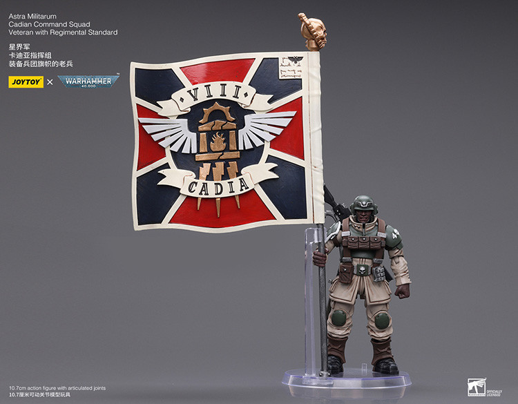 星界軍 卡迪亞指揮組 裝備兵團旗幟的老兵 - 商品詳情 12