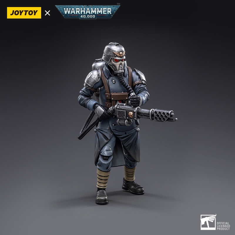 Astra Militarum Death Korps of Krieg Veteran Squad Guardsman with Flamer - view 3