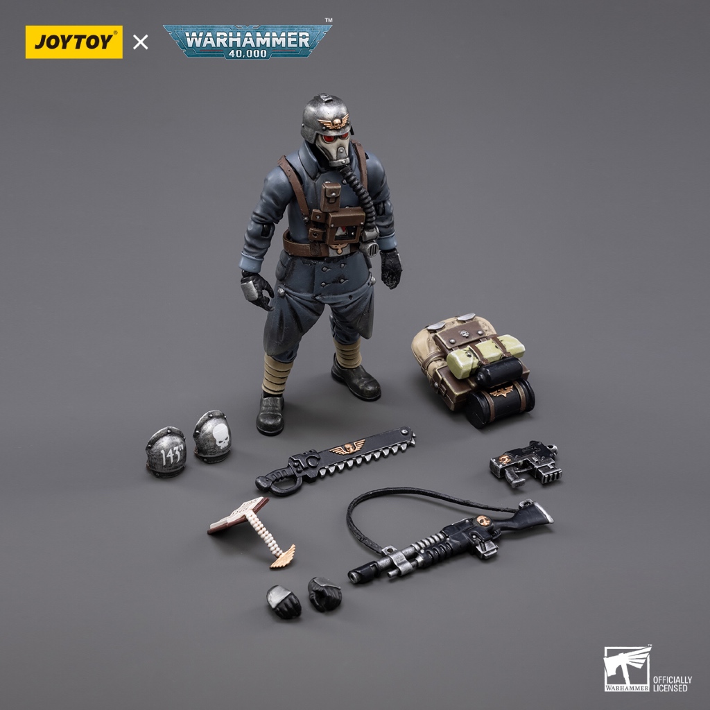 Astra Militarum Death Korps of Krieg Veteran Squad Sergeant - view 5