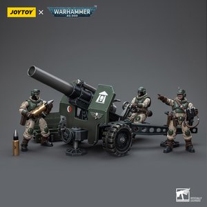 Astra Militarum Ordnance Team with Bombast Field Gun - Premium action figure - $0.00