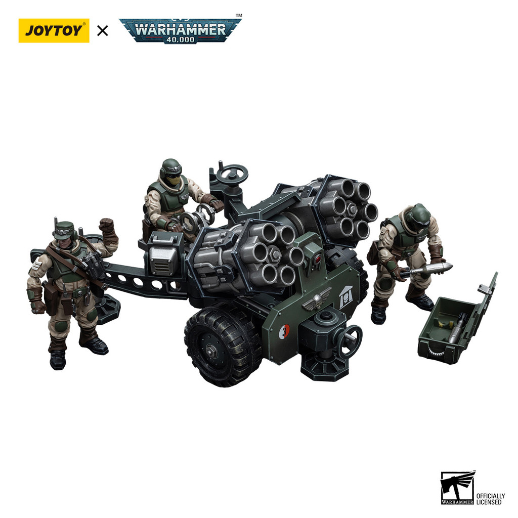 Astra Militarum Ordnance Team with Malleus Rocket Launcher - view 4