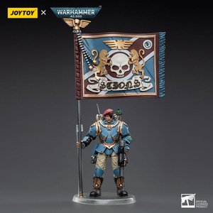 Astra Militarum Tempestus Scions Command Squad 55th Kappic Eagles Banner Bearer - Premium action figure - $0.00