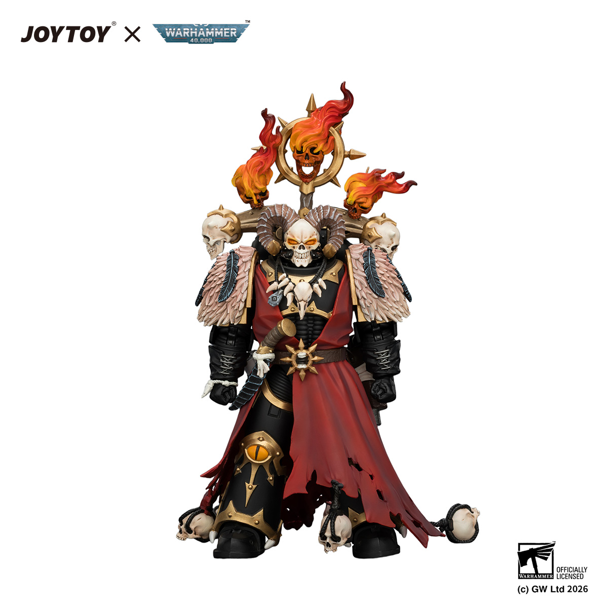 Black Legion Master of Possession with Staff of Possession and Bolt Pistol - view 2