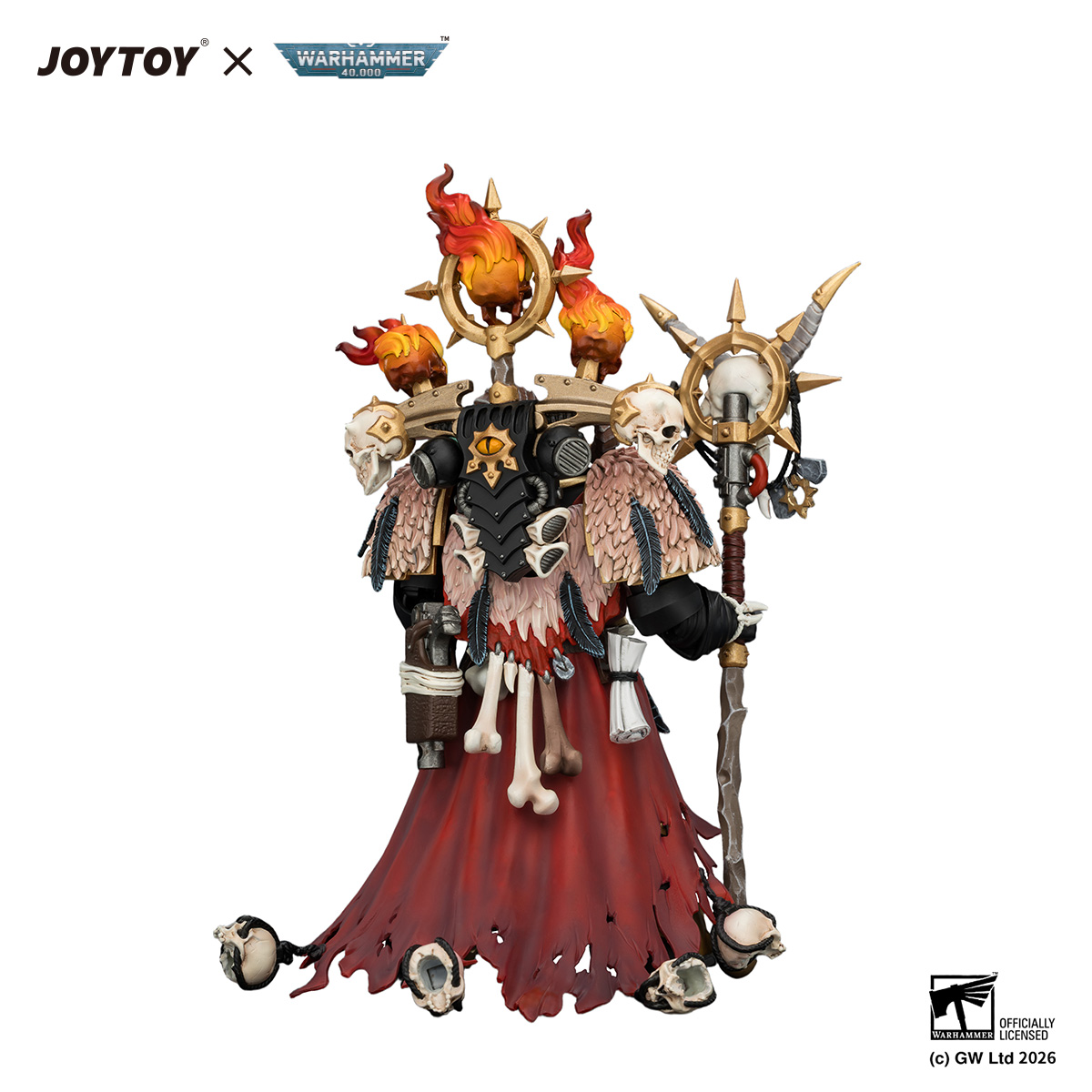 Black Legion Master of Possession with Staff of Possession and Bolt Pistol - view 3