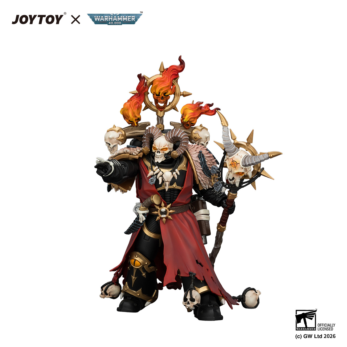 Black Legion Master of Possession with Staff of Possession and Bolt Pistol - view 4