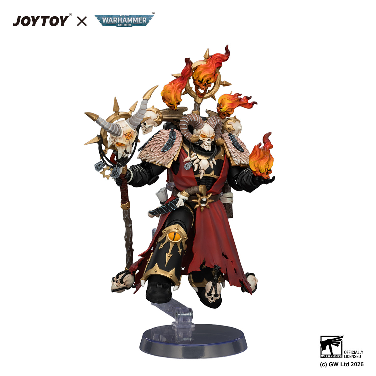 Black Legion Master of Possession with Staff of Possession and Bolt Pistol - view 5