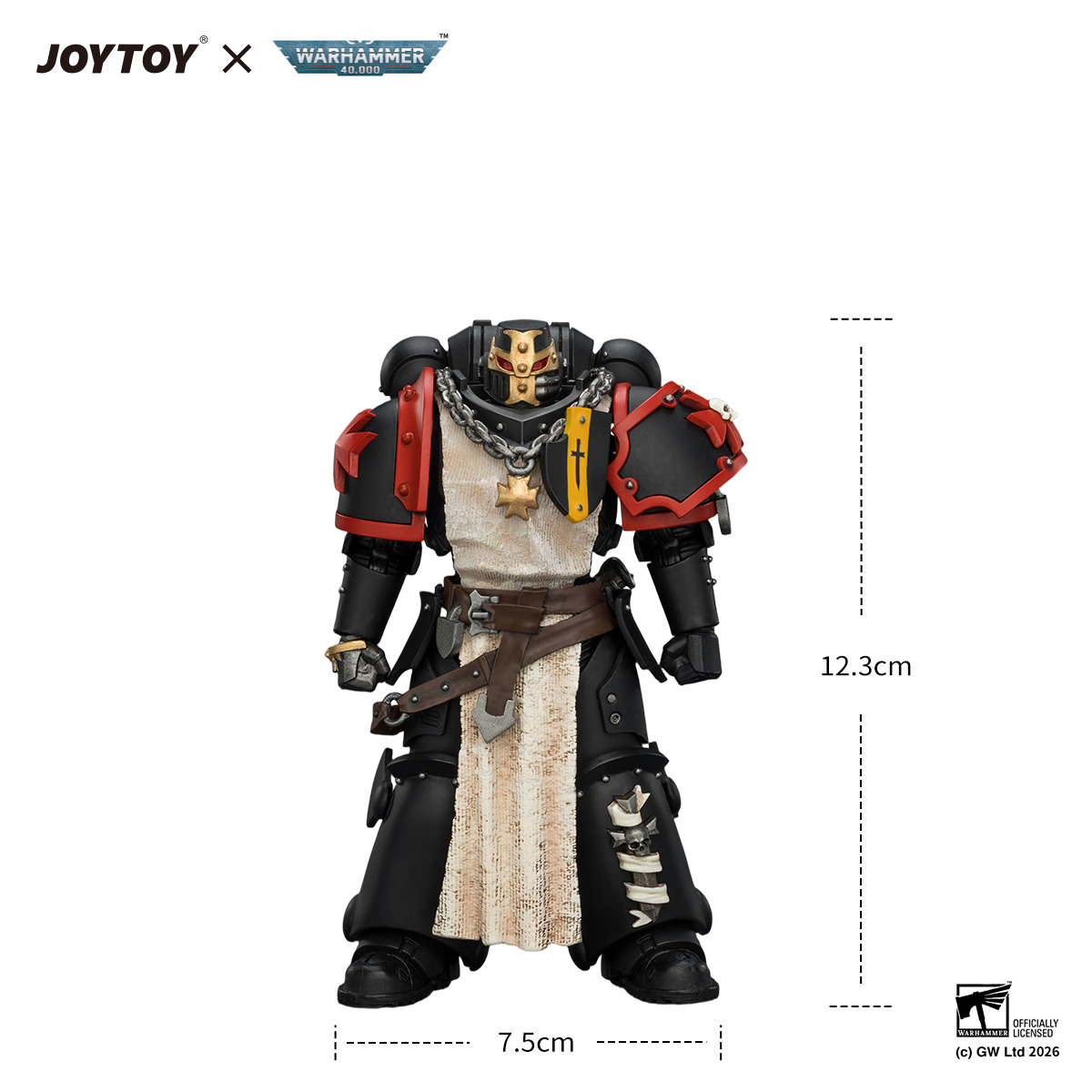 Black Templars Crusader Ancient with Power Sword and Bolt Pistol - view 7