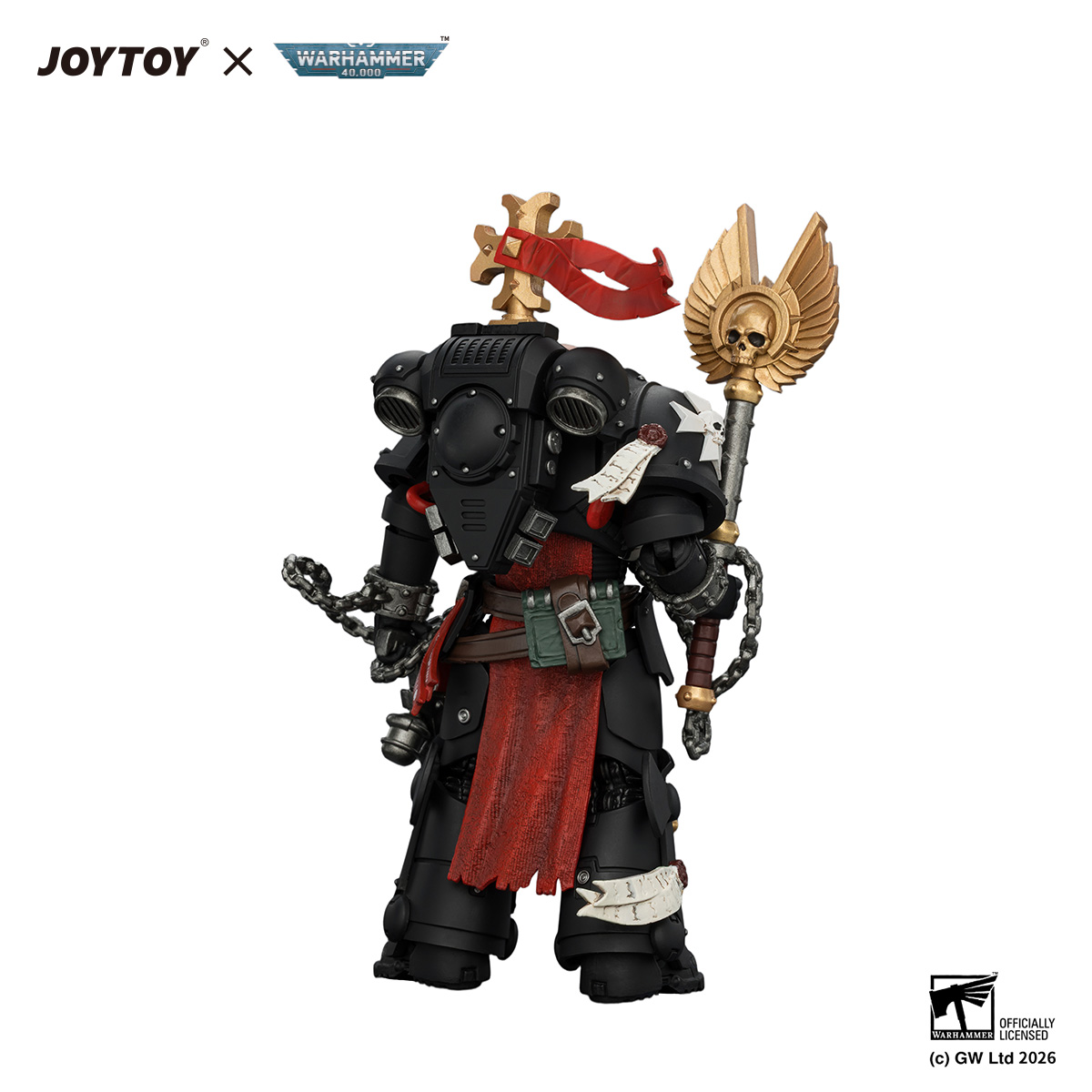 Black Templars Execrator 1 with Crozius Arcanum and Master-Crafted Power Weapon - view 3