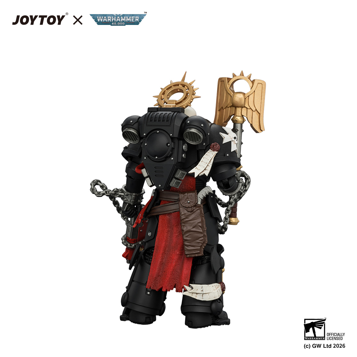 Black Templars Execrator 2 with Crozius Arcanum and Absolvor Bolt Pistol - view 3