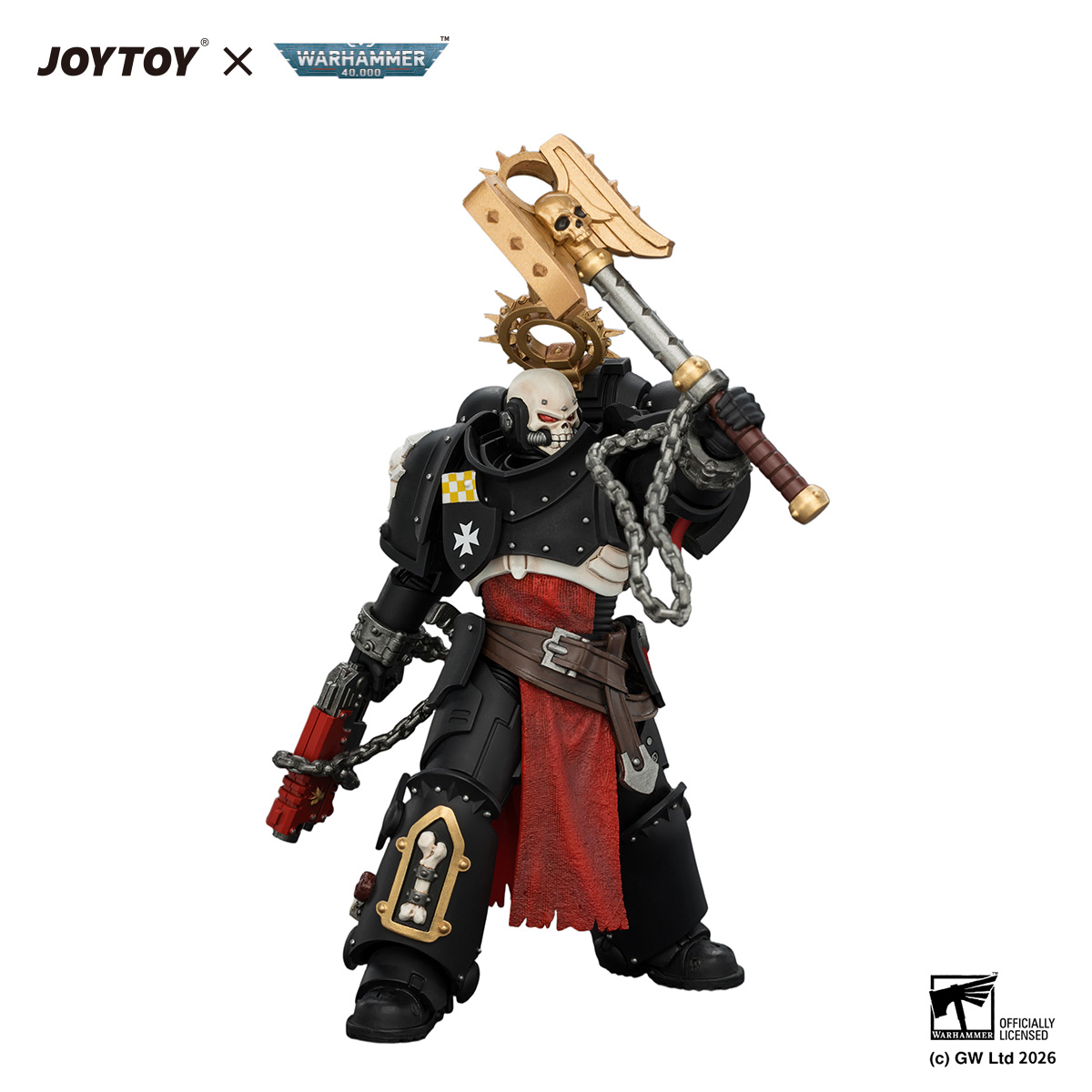 Black Templars Execrator 2 with Crozius Arcanum and Absolvor Bolt Pistol - view 4
