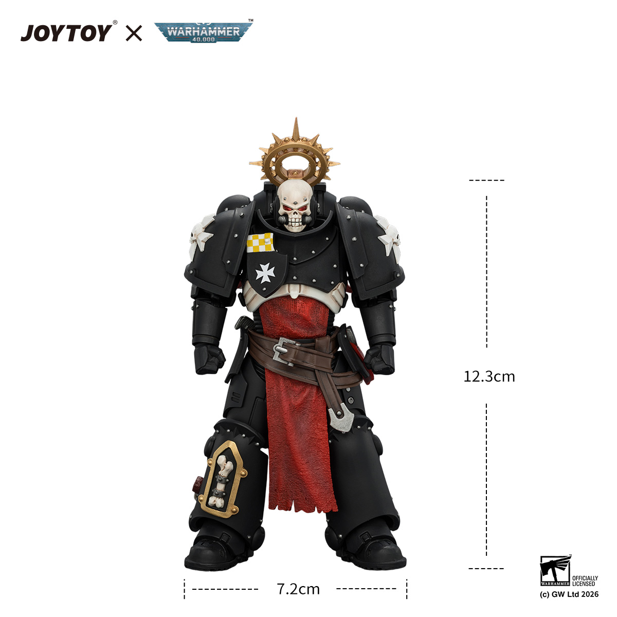 Black Templars Execrator 2 with Crozius Arcanum and Absolvor Bolt Pistol - view 7