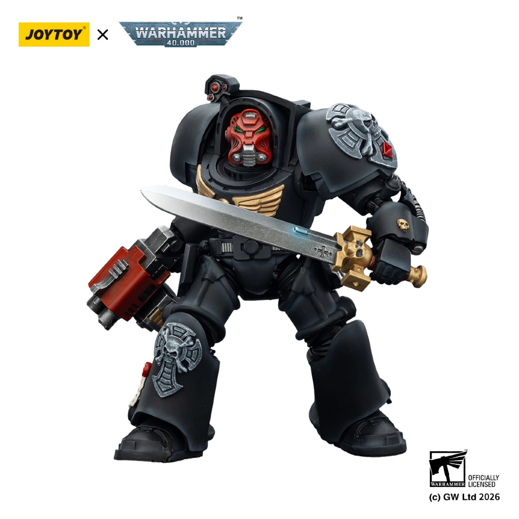 Black Templars Terminator 1 with Power Sword and Storm Bolter - view 5