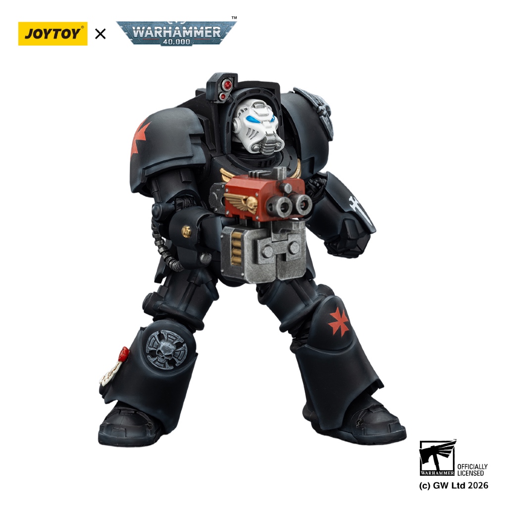 Black Templars Terminator 2 with Power Fist and Storm Bolter - view 5