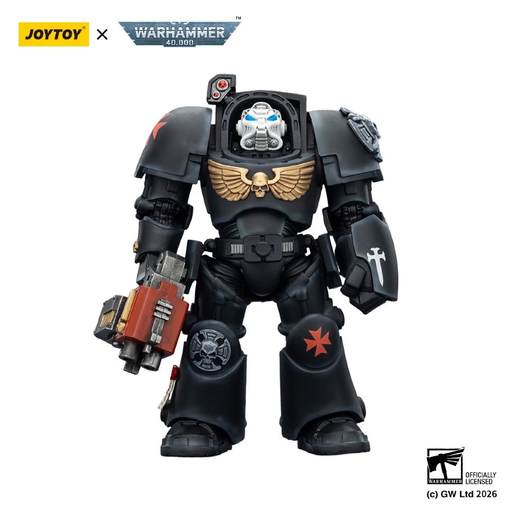 Black Templars Terminator 2 with Power Fist and Storm Bolter - view 2