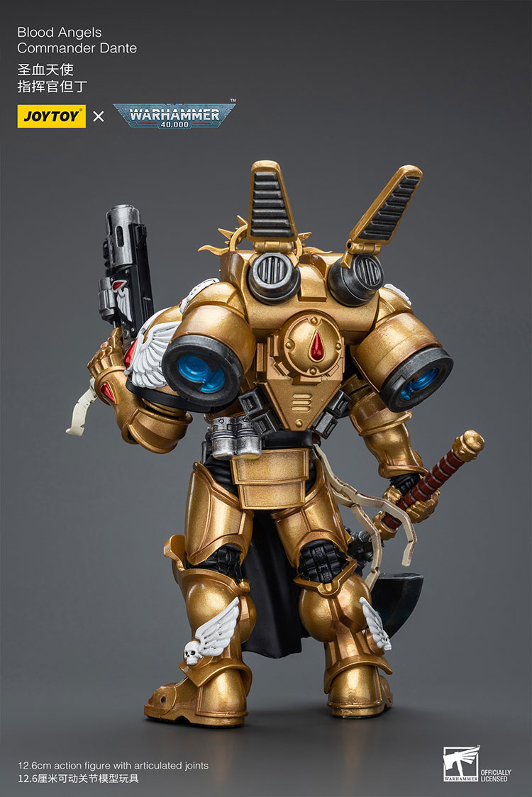 JOYTOY 暗源 戰鎚 40k 1/18 聖血天使 指揮官 但丁 - 商品詳情 3