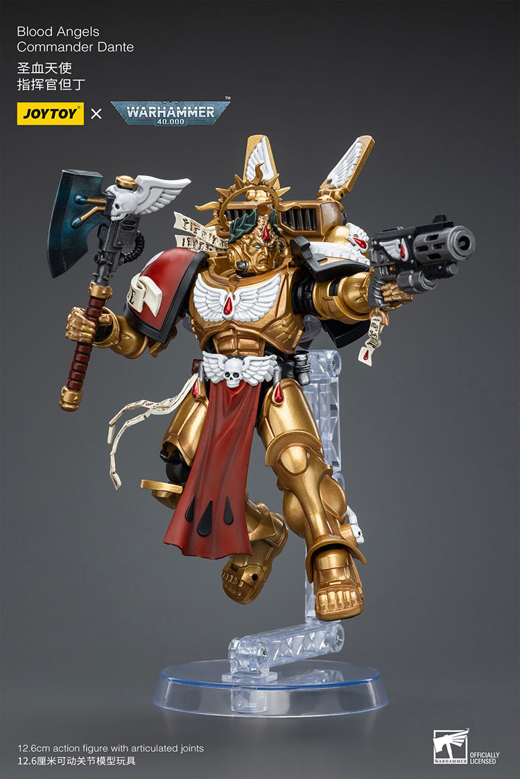 JOYTOY 暗源 戰鎚 40k 1/18 聖血天使 指揮官 但丁 - 商品詳情 7