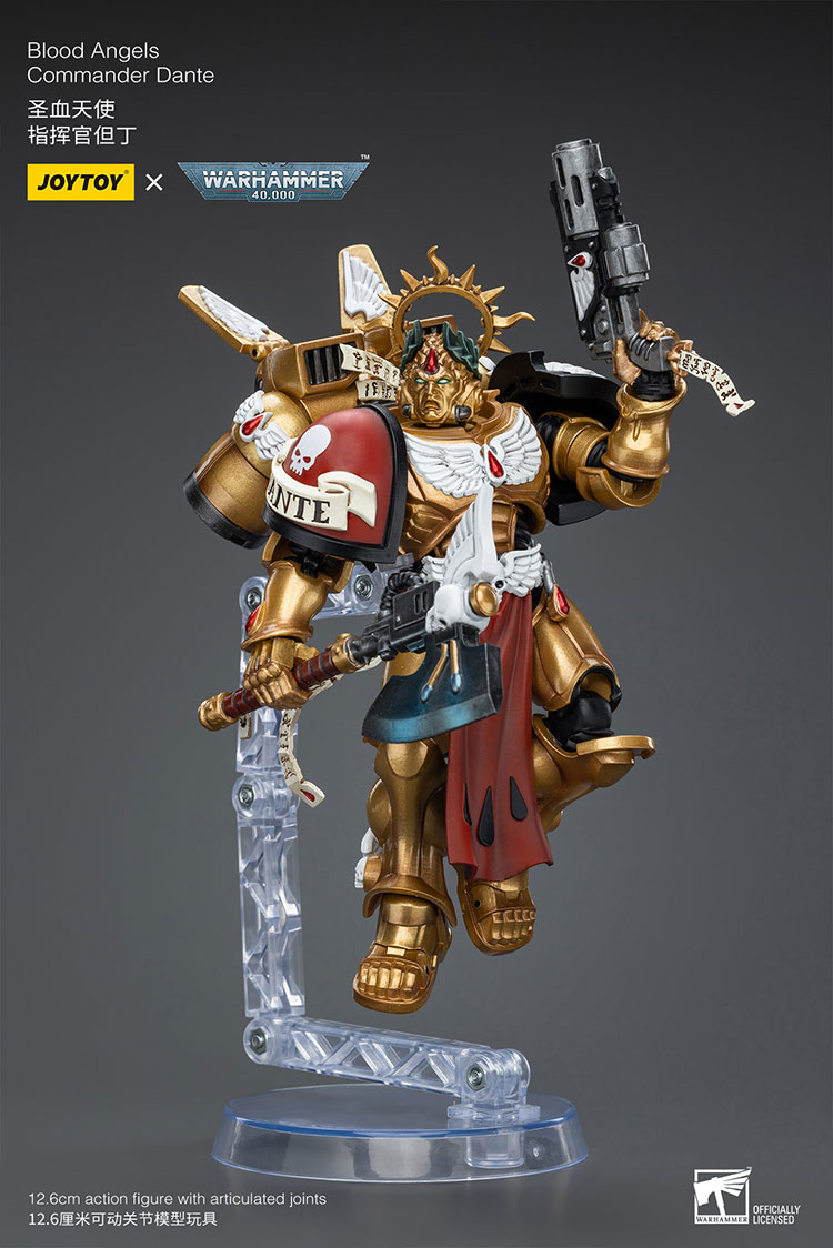 JOYTOY 暗源 戰鎚 40k 1/18 聖血天使 指揮官 但丁 - 商品詳情 8