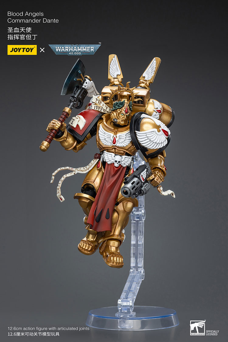 JOYTOY 暗源 戰鎚 40k 1/18 聖血天使 指揮官 但丁 - 商品詳情 9