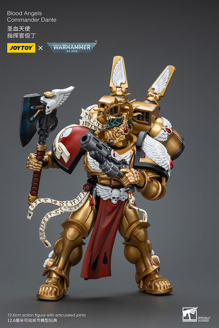 JOYTOY 暗源 戰鎚 40k 1/18 聖血天使 指揮官 但丁 - 商品詳情 10