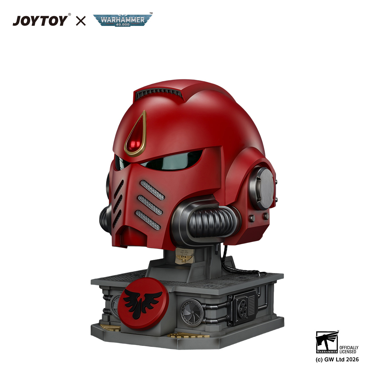 Blood Angels MkX Helmet & Display Stand - view 3