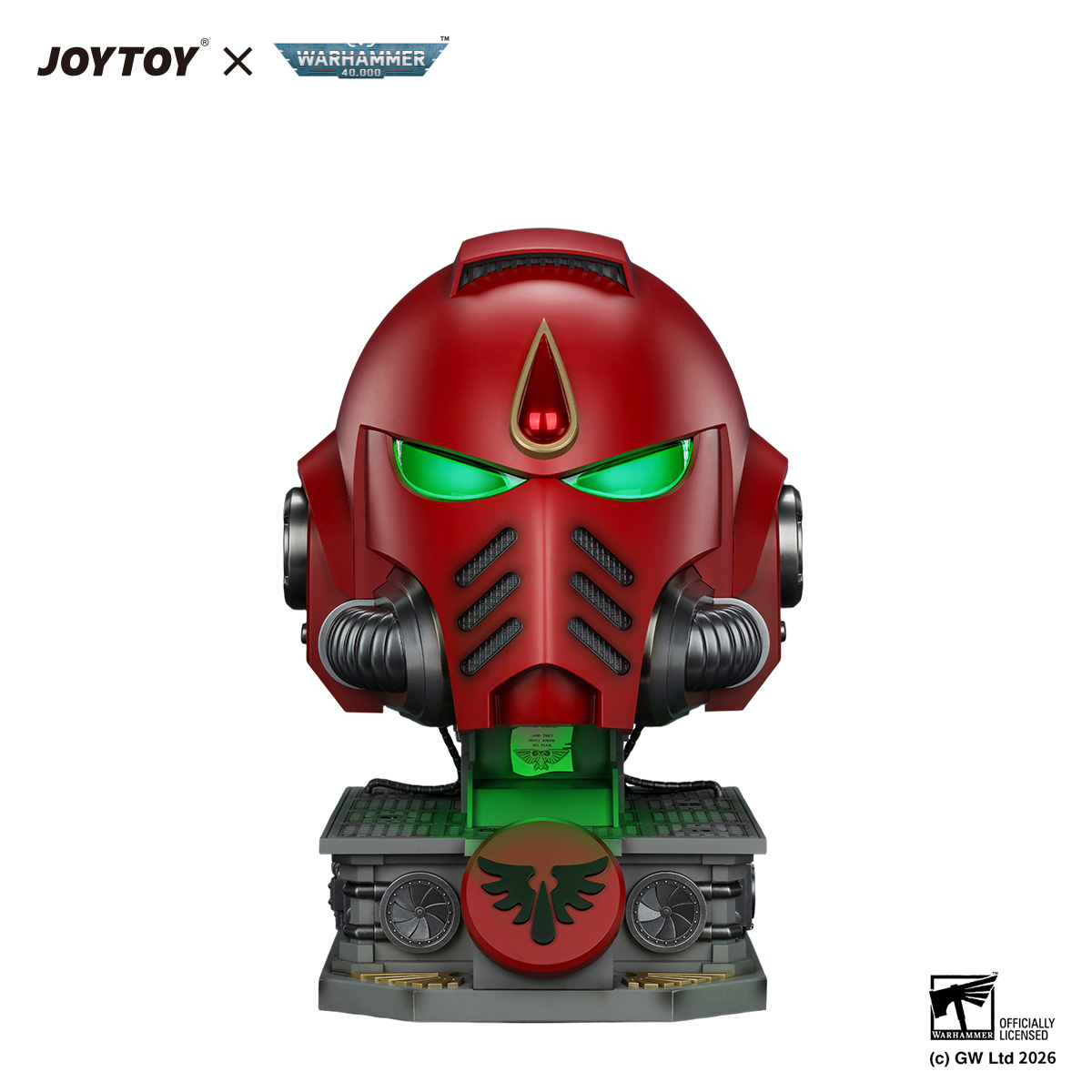 Blood Angels MkX Helmet & Display Stand - view 8