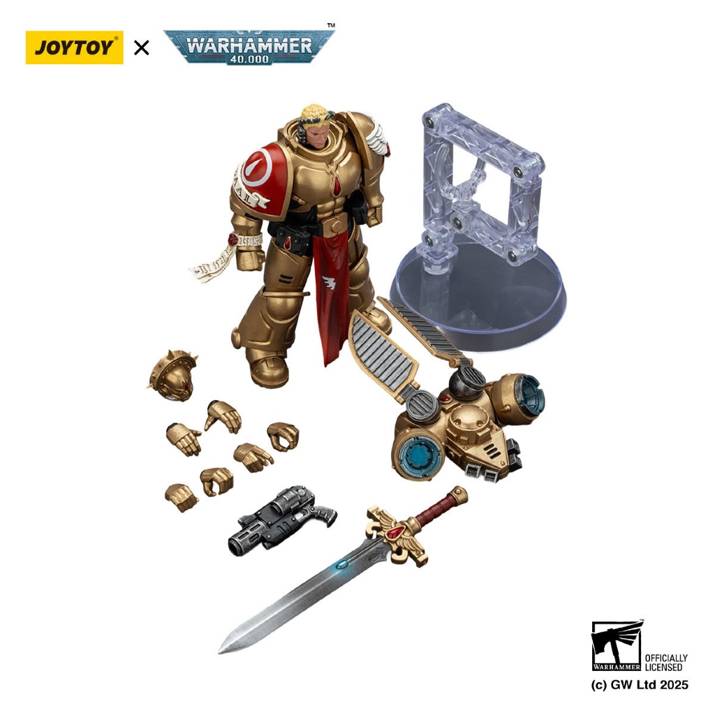 Blood Angels Sanguinary Guard 1 with Inferno Pistol and Encarmine Blade - view 6