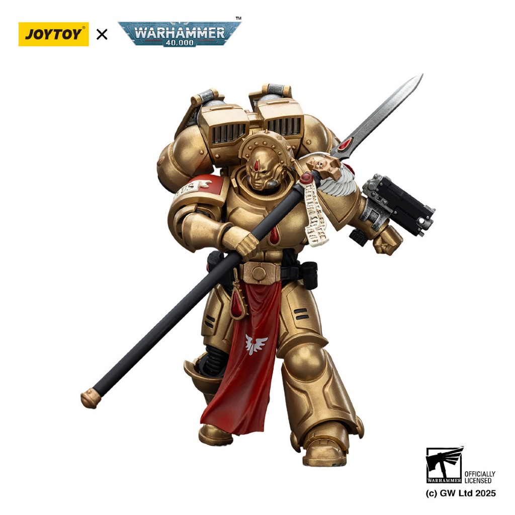 Blood Angels Sanguinary Guard 2 with Angelus Boltgun and Encarmine Spear - view 4