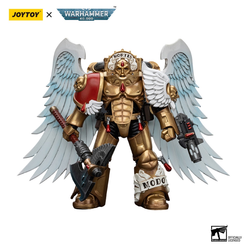 Blood Angels Sanguinary Guard with Encarmine Axe and Inferno Pistol - view 3