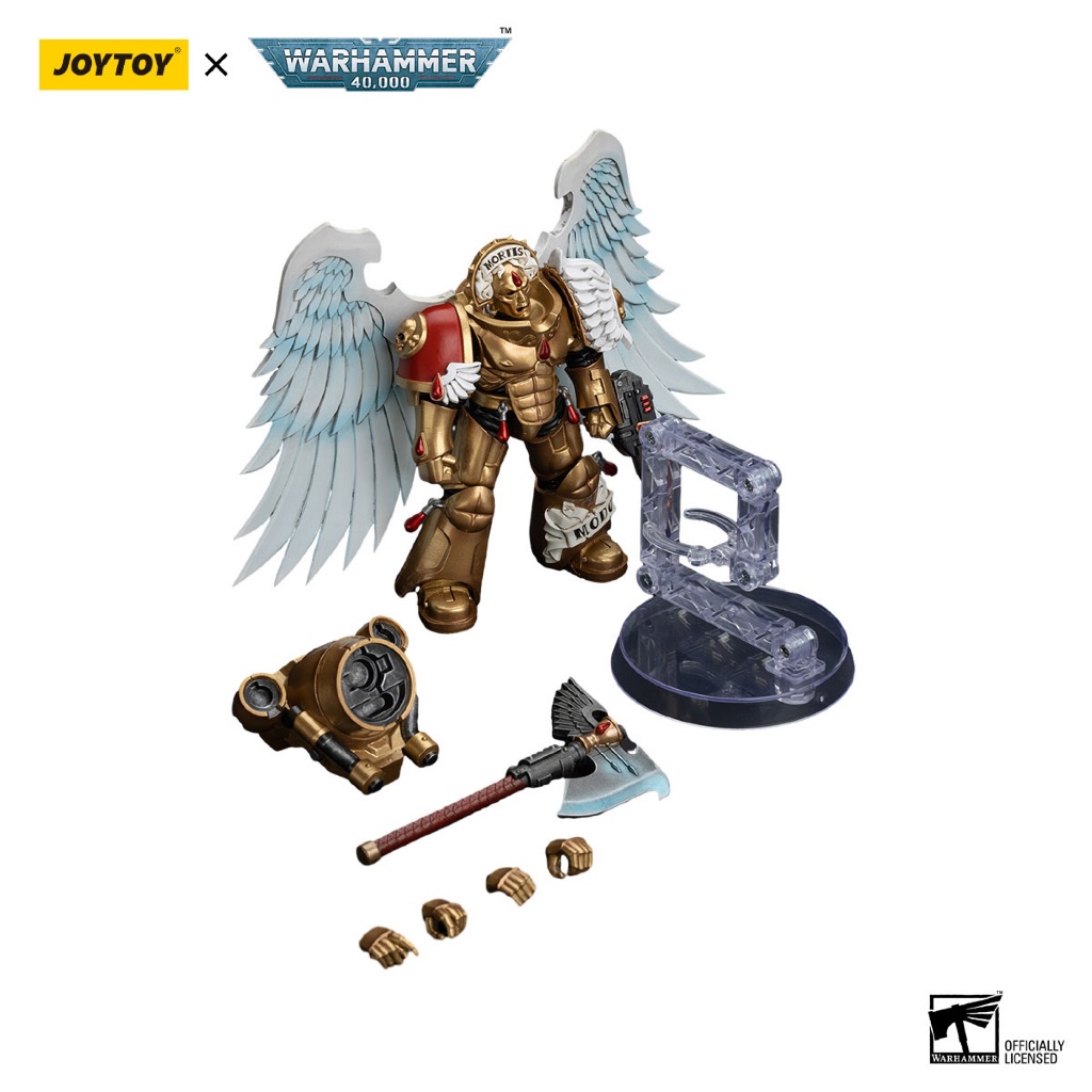 Blood Angels Sanguinary Guard with Encarmine Axe and Inferno Pistol - view 2