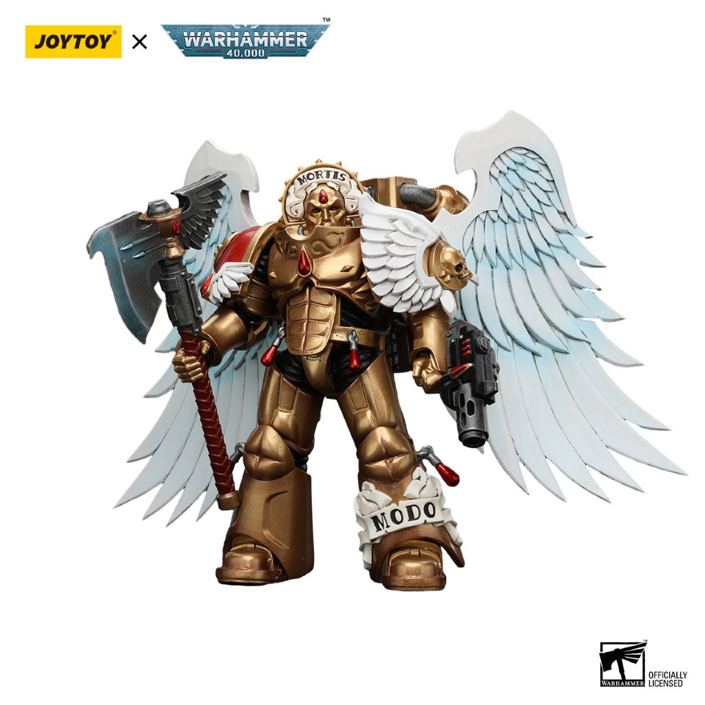 Blood Angels Sanguinary Guard with Encarmine Axe and Inferno Pistol - view 6