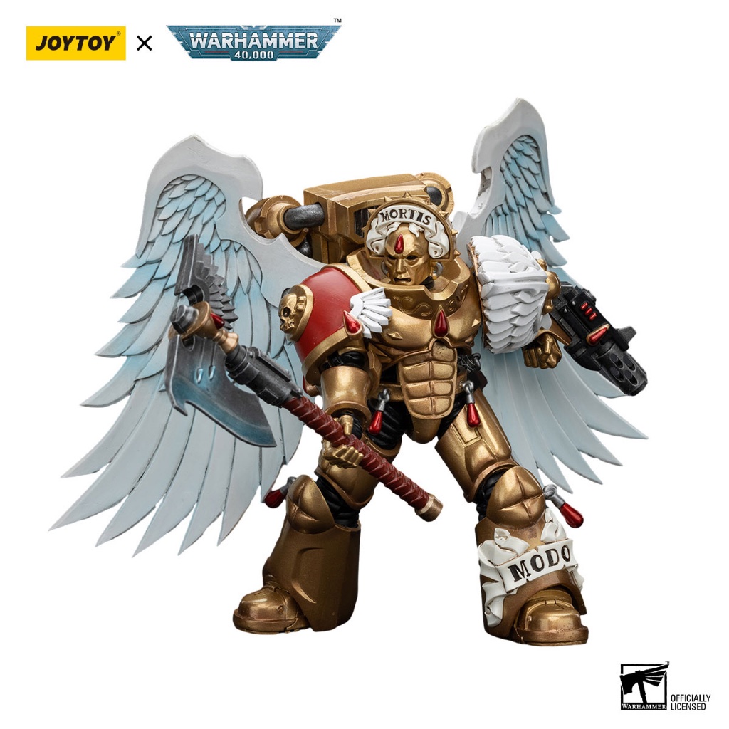 Blood Angels Sanguinary Guard with Encarmine Axe and Inferno Pistol - view 4