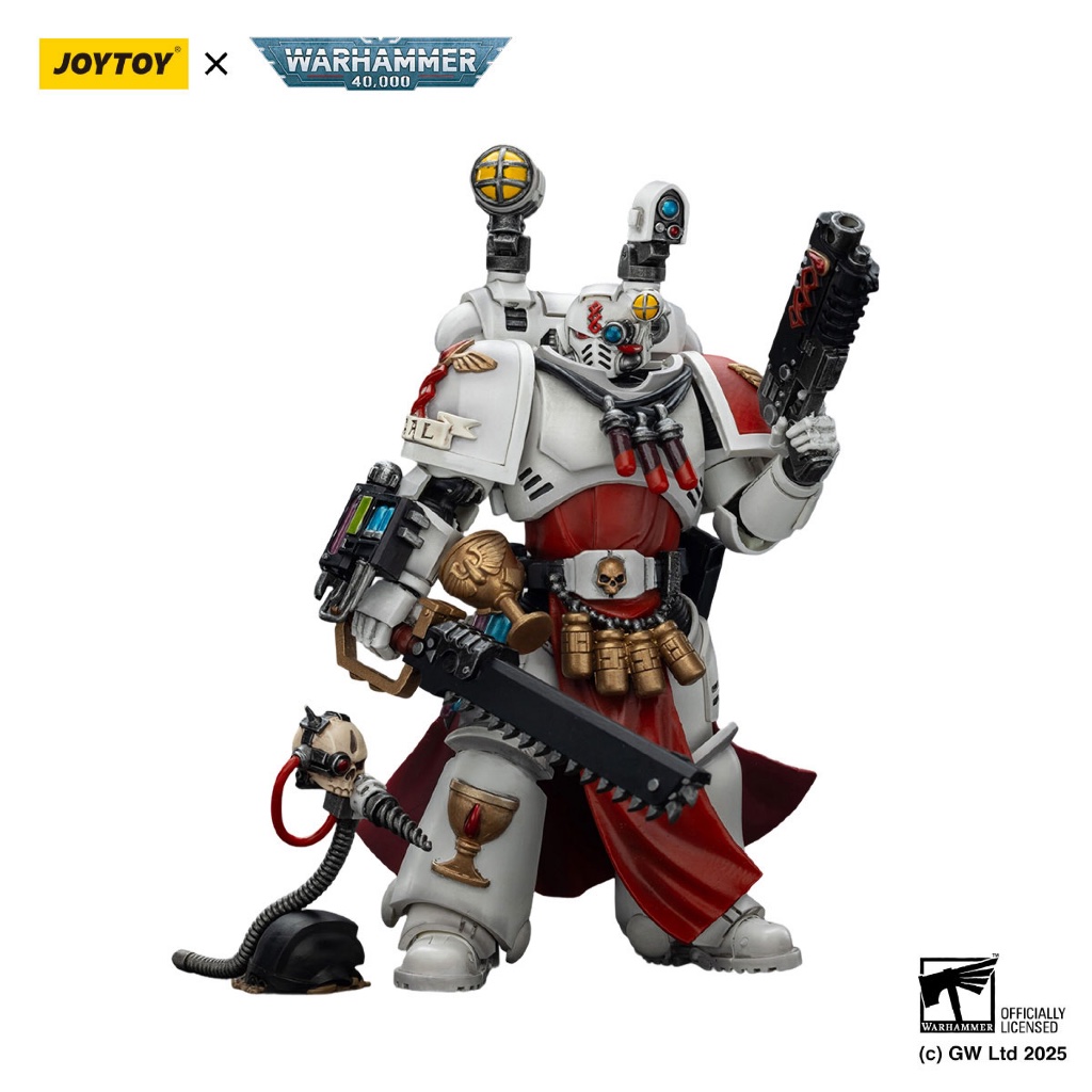 Blood Angels Sanguinary Priest with Heavy bolt pistol, chainsword and narthecium - view 2