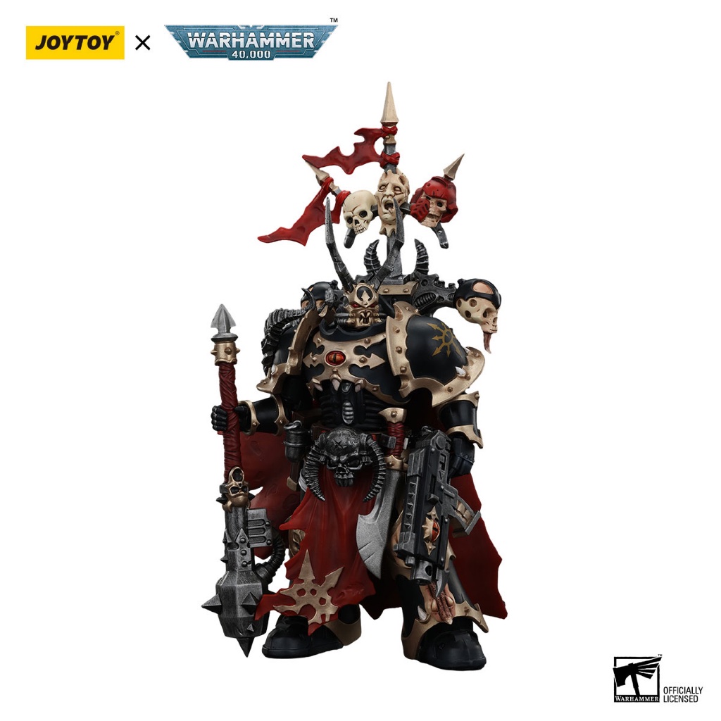 Chaos Space Marines Black Legion Chosen Champion with bolter and power maul - view 4