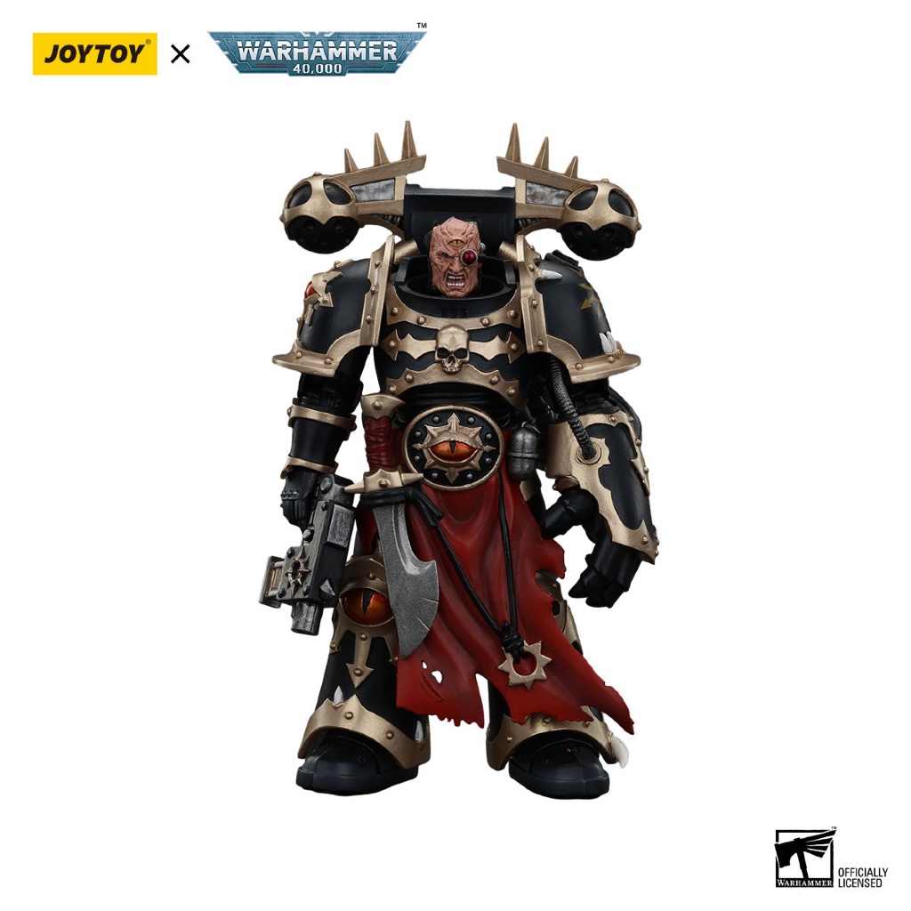 Chaos Space Marines Black Legion Chosen with Bolt Pistol and Power Fist - view 2