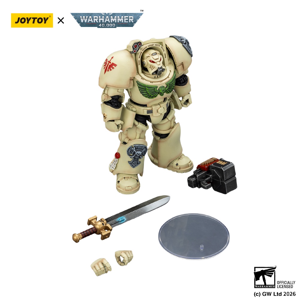 Dark Angels Deathwing Terminator 1 with Power Sword and Storm Bolter - view 7