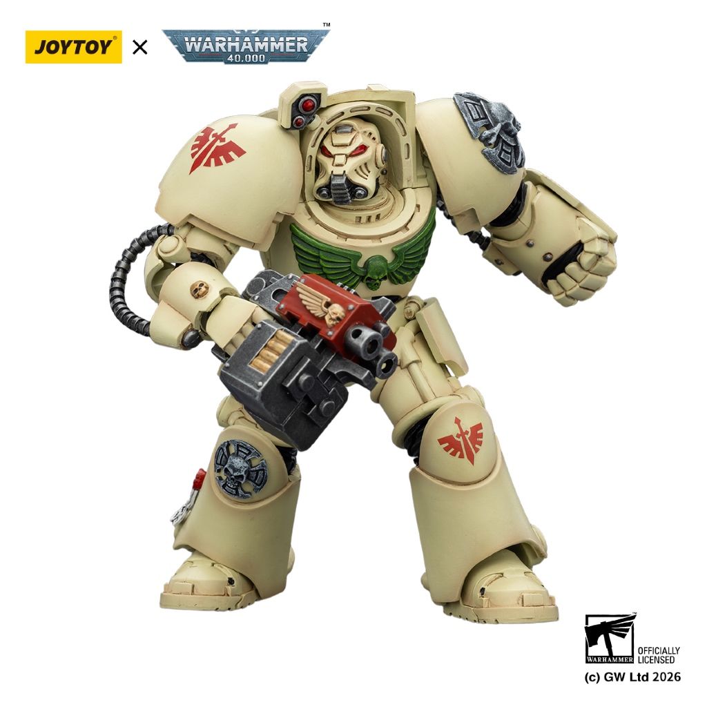 Dark Angels Deathwing Terminator 2 with Power Fist and Storm Bolter - view 5
