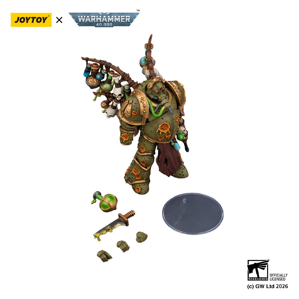 Death Guard Biologus Putrifier with Injector Pistol and Hyper Blight Grenades - view 8