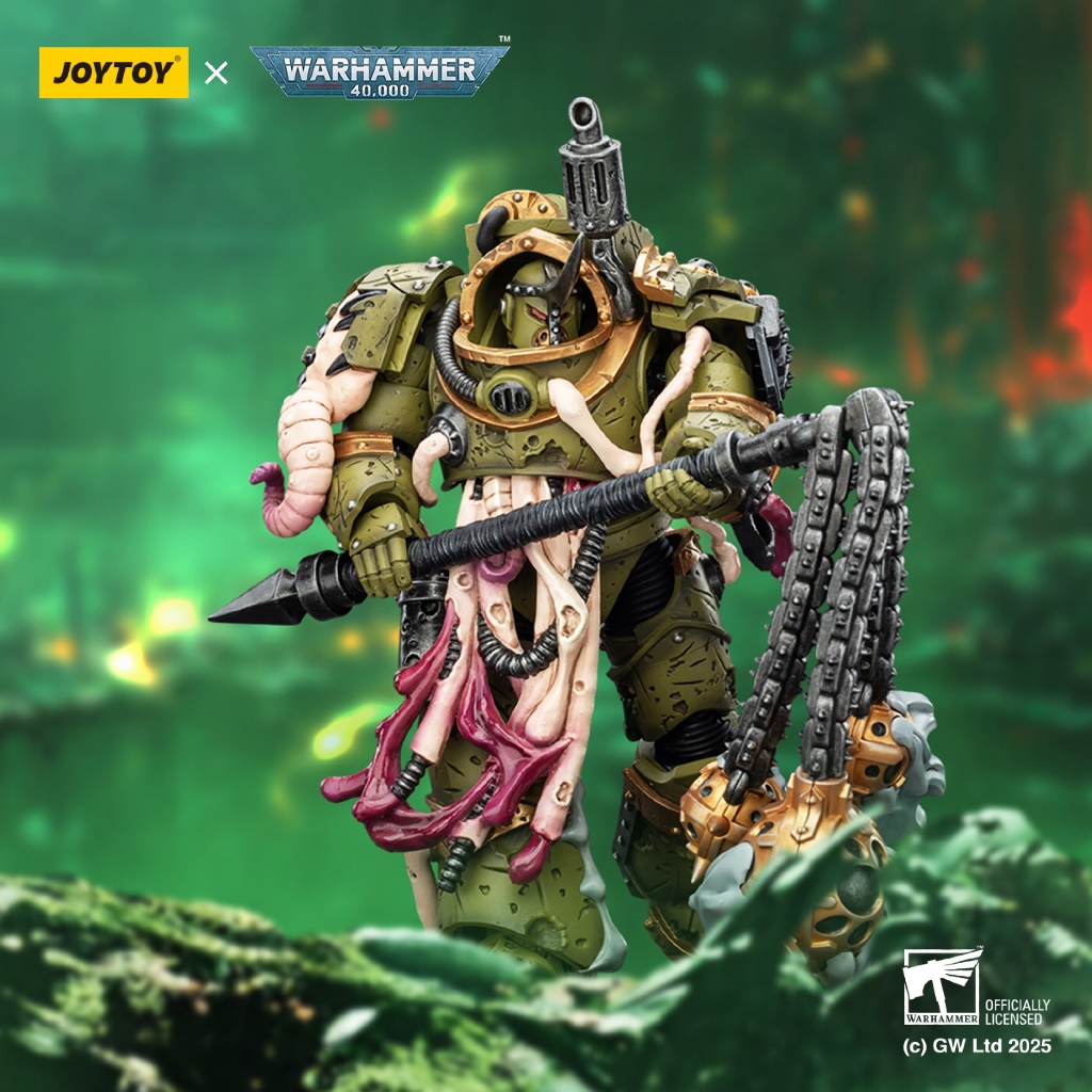 Death Guard Blightlord Terminator 2 with Flail of Corruption - main product image