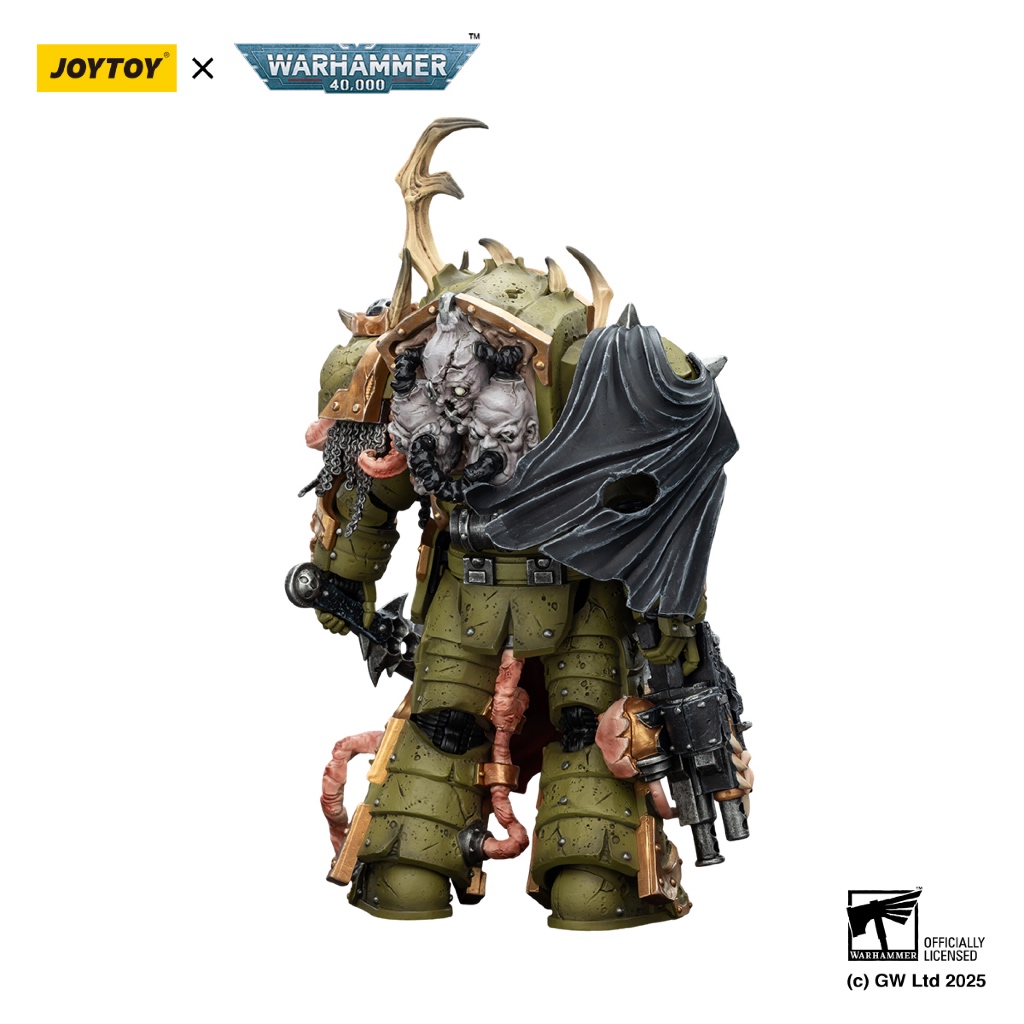 Death Guard Blightlord Terminator 3 with Combi-bolter and Bubotic Blade - view 3